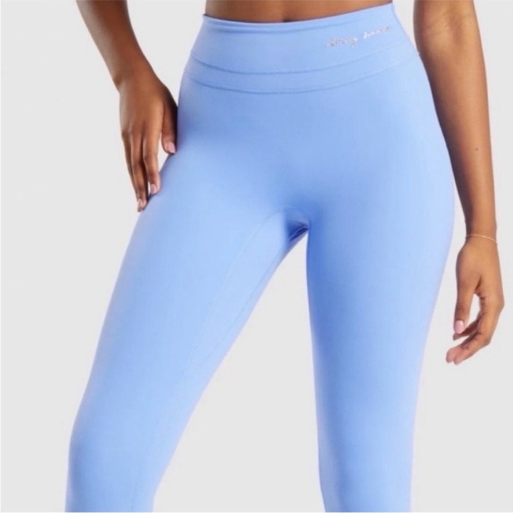 Whitney Simmons x Gymshark Intense Beautiful Blue High-Waisted Leggings